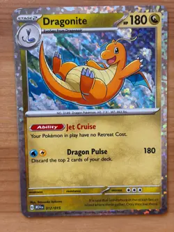 Dragonite 012/015 Holo LP - McDonald's Dragon Discovery 2024 - Pokemon TCG - Image 1