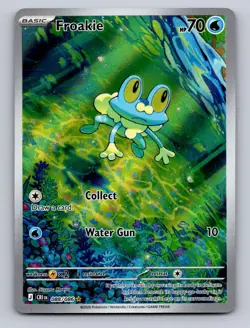 FROAKIE 088/086 SHINY RARE ME04: CHAOS RISING POKEMON NM - Image 1