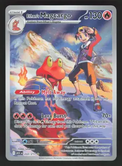 Ethan's Magcargo 222/217 Pokemon TCG ME: Ascended Heroes NM - Image 1