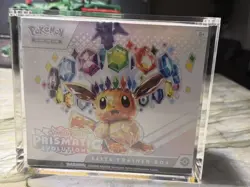 Prismatic Evolutions Pokemon Center Elite Trainer Box / ETB Sealed W Case - Image 1