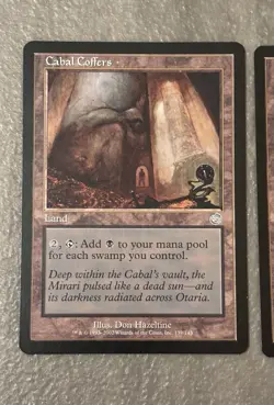 Vintage MTG ** Cabal Coffers ** Torment ** Lot of 2 - Image 2