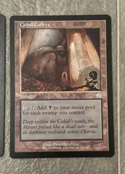 Vintage MTG ** Cabal Coffers ** Torment ** Lot of 2 - Image 3