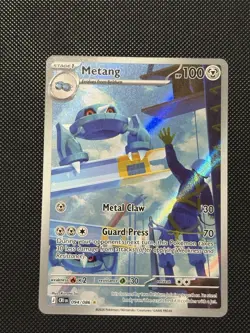 Pokemon Chaos Rising - Metang - 094/086 - Illustration Art Rare - M/NM - Image 2