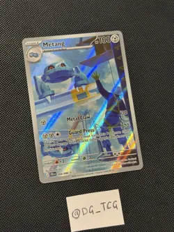 Pokemon Chaos Rising - Metang - 094/086 - Illustration Art Rare - M/NM - Image 3
