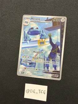 Pokemon Chaos Rising - Metang - 094/086 - Illustration Art Rare - M/NM - Image 4
