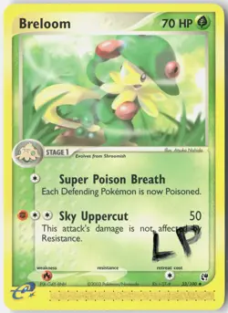 Breloom 33/100 Uncommon Sandstorm Pokemon Lightly Played - Image 1