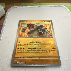Pokemon TCG Groudon 049/131 Sv: Prismatic Evolutions Master Ball Holo - Image 5