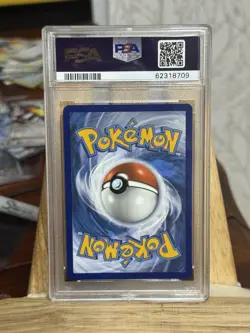 2019 Pokemon Sun & Moon Hidden Fates Charmander Reverse Foil Holo #7 PSA 8 - Image 2