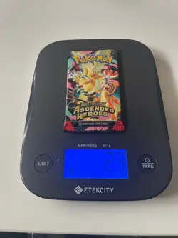🔥Heavy ~23g Pokemon Ascended Heroes Booster. Possible SIR, God packU - Image 1