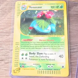 Pokemon Company Venusaur Expedition Base Set 030/165 Holo Rare EN HP100 Stage 2 - Image 1