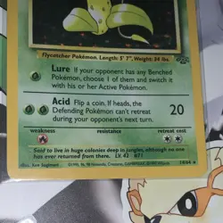 Wizards of the Coast Victreebel 14/64 Jungle Holo Rare Unlimited Stage 2 80 HP - Image 3