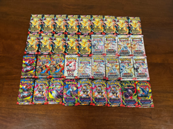 Mixed Lot Of 36 Pokemon Booster Packs Brand New Phantasmal Flames, 151, & More - Image 1