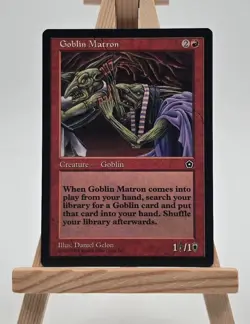 Goblin Matron Portal Second Age Magic Karte MTG (Goblin-Matrone) - Image 1
