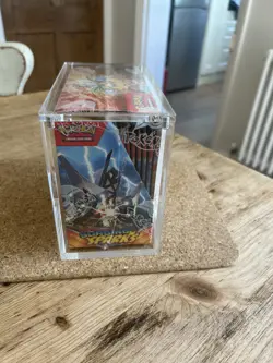 Pokemon TCG - Surging Sparks Booster Box in Acrylic Case - Image 5
