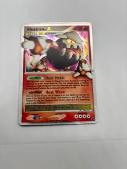 Heatran LV.X DP31 Holo Promo Diamond and Pearl Promos Pokemon - Image 2
