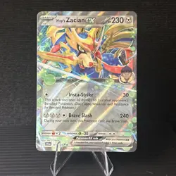 Pokemon TCG Hop's Zacian EX 111/159 Sv: Journey Together - Image 1