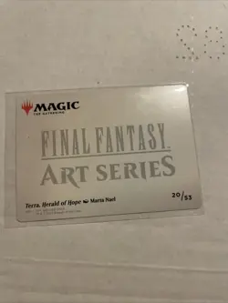 1x Art Series (20/53) - Terra, Herald of Hope MTG Final Fantasy NM Magic Regular - Image 2