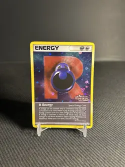 Pokemon TCG R Energy 95/109 Team Rocket Returns Reverse Holo MP - Image 1