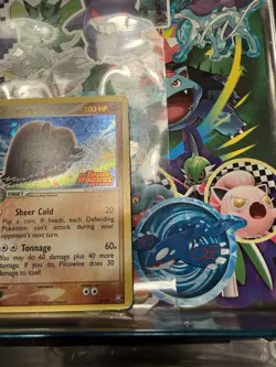 Pokemon EX Rocket Returns Reverse Holo Stamped Piloswine 13/109 Tomokazu Komiya - Image 5