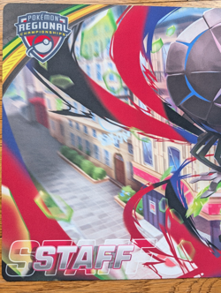 Pokemon TCG Playmat Mega Zygarde STAFF Exclusive Regional Championships - Image 2