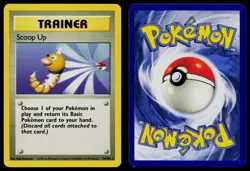 SCOOP UP 78/102 RARE BASE SET UNLIMITED POKEMON LP - Image 3