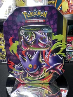 Mega Moonlit Mega Gengar Tin Sealed Pokemon TCG NEW FACTORY SEALED - Image 1