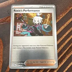 Roxie's Performance (Reverse Holo) 081/086 - Chaos Rising (CRI) ME04 Pokemon NM - Image 1
