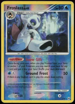 Froslass 2/99 MP Arceus Rare Reverse Holo Pokemon - Image 1