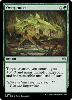 🧙Overprotect U 0185 BLB Bloom Burrow MTG - Image 1