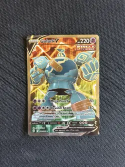 Pokemon TCG Golurk V 181/203! NM Condition! See Description! - Image 1