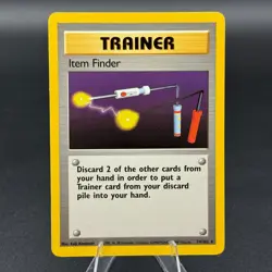 Pokemon TCG Item Finder Base Set 74/102 Regular Unlimited Rare NM - Image 1
