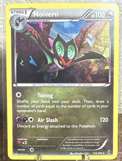 2015 Pokemon XY Breakthrough Noivern Holo Cracked Ice #112/162 - Image 1