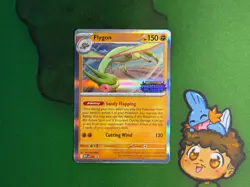 Flygon MEP 016 PHANTASMAL FLAMES STAMPED BLACK STAR PROMO - Pokemon TCG Var B - Image 1