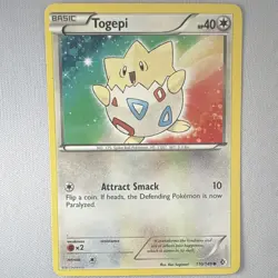Pokemon TCG Togepi 110/149 Boundaries Crossed Common Regular Basic 40HP EN - Image 1