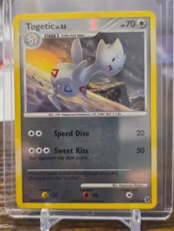 Pokemon TCG Togetic Great Encounters 55/106 Reverse Holo Uncommon 2008 - LP - Image 1