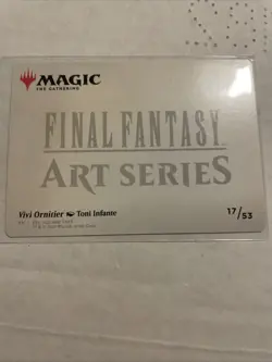 MTG Vivi Ornitier Art Series 17/53 Magic The Gathering Final Fantasy - Image 2