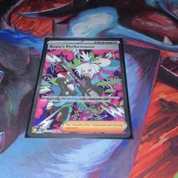 Roxie's Performance Cosmic Eclipse 121/086 Secret Rare Full Art Holo - Image 1