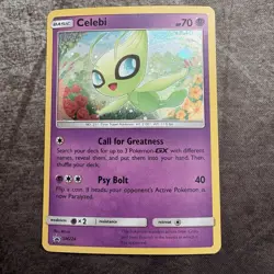 Celebi SM224 Cosmos Holo Rare - Black Star Promo - Pokemon - LP - Image 1