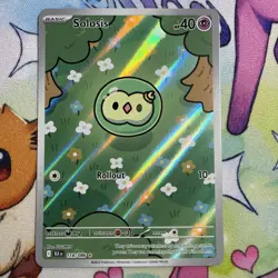 Pokemon TCG Solosis Illustration Rare Black Bolt English Edition 118/086 NM - Image 2