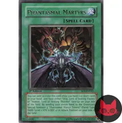 Yugioh Phantasmal Martyrs SOI-EN041 Rare 1st Edition NM - Image 1