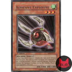 Yugioh Adhesive Explosive SOI-EN011 Rare 1st Edition NM - Image 1