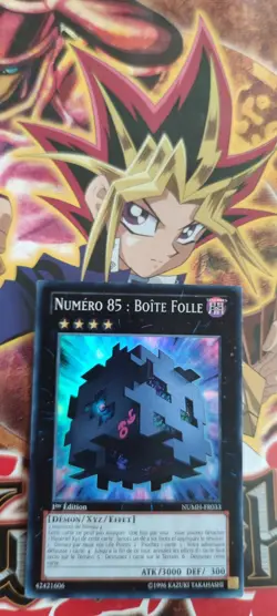Yu-Gi-Oh! Numero 85 : Boite Folle NUMH-FR033 1ere Edition Super Rare Francais LP - Image 1
