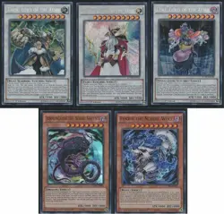 Yu-Gi-Oh Nordic Gods *5* Cards Set (Thor, Loki, Odin, Fenrir, + Extra Bonus - Image 1