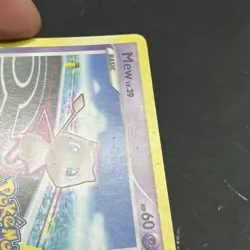 Pokemon Rumble Mew Holo Stamped Card 2009 Vintage Pokemon TCG - Image 5