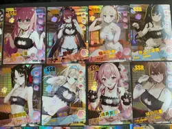 Peach Party - 56 Card Partial SSR Set / Lot - Goddess Story - Bikini Foil Anime - Image 5