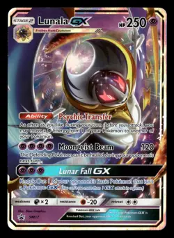 Lunala GX - SM147 - Black Star Promo - Pokemon Card - LP - Image 1