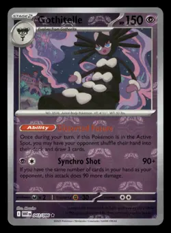 Gothitelle - 043/086 - Masterball Holo - White Flare - Pokemon Card - NM/M - Image 1