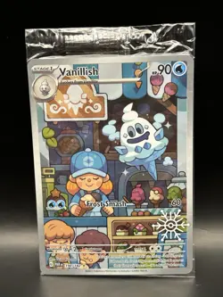 Sealed Holiday Stamp Vanillish 190/182 - Pokemon Paradox Rift Card - NM - Image 1