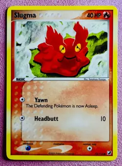 Slugma 73/115 | EX Unseen Forces | 2005 Komiya Vintage Pokemon TCG Card | NM - Image 1