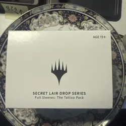 Magic: The Gathering Secret Lair Full Sleeves Tattoo Pack Box - Image 1